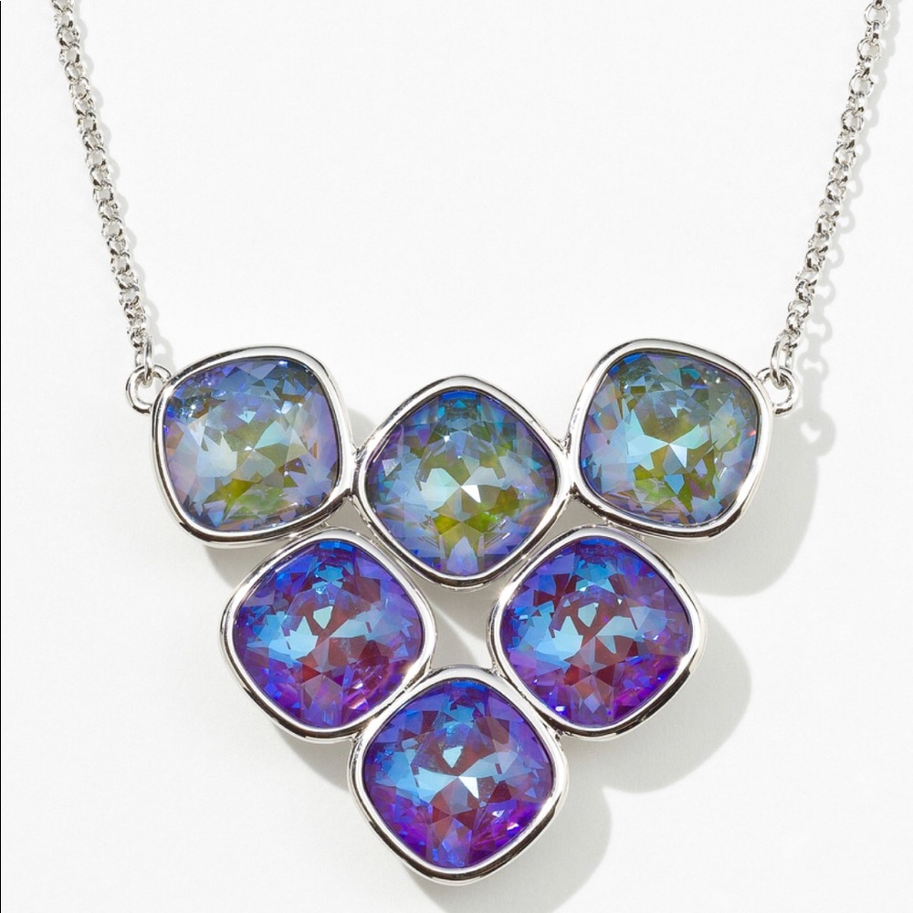Touchstone Crystal DELITEFUL necklace with gorgeous Swarovski crystals BNIB